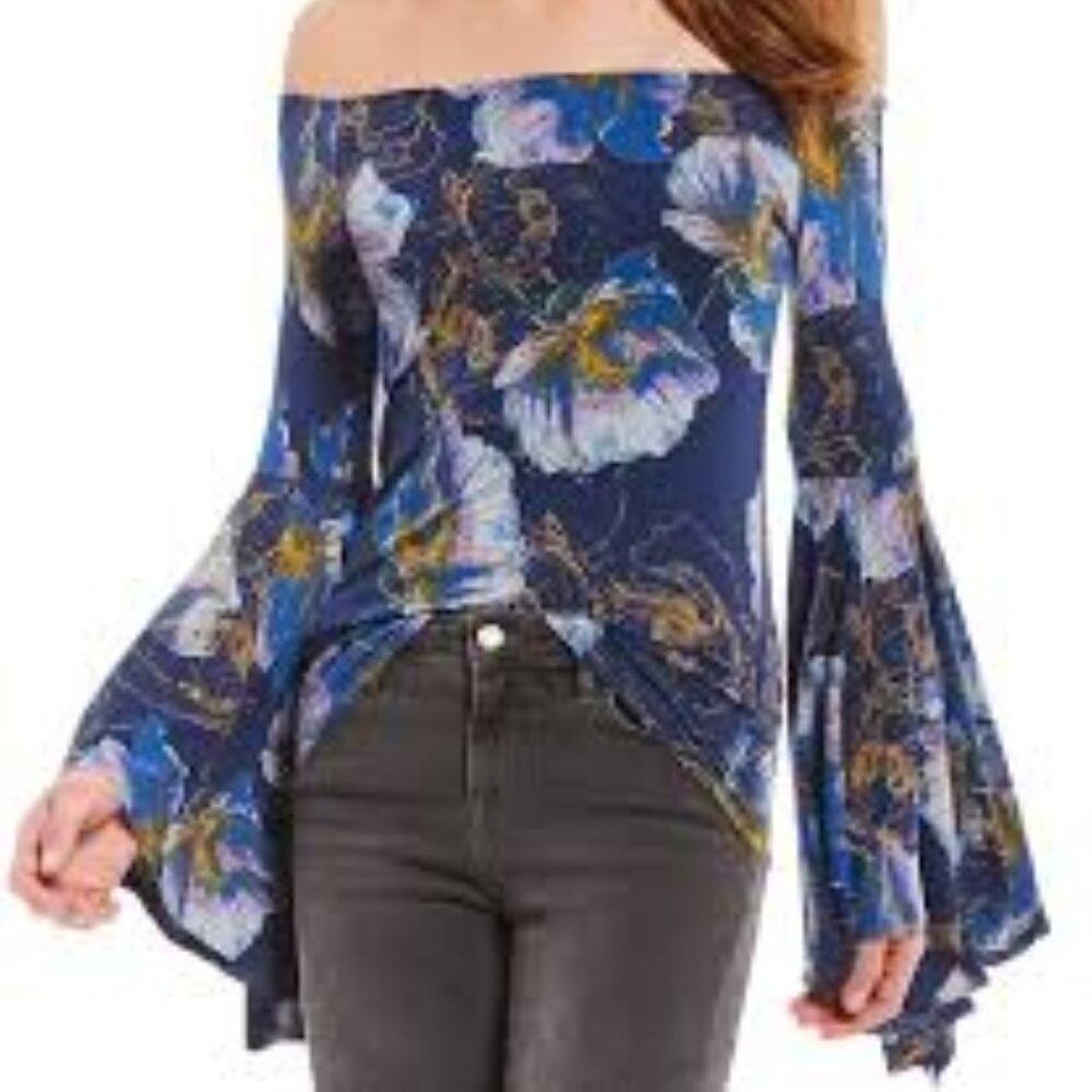WE THE FREE BIRDS OF PARADISE BLOUSE SIZE SMALL